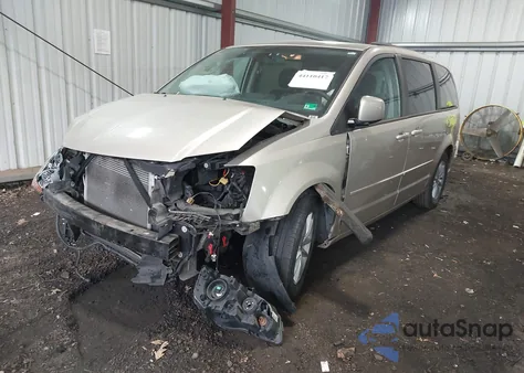 2013 Dodge Grand Caravan Sxt из США, поврежденный, VIN 2C4RDGCG2DR649713